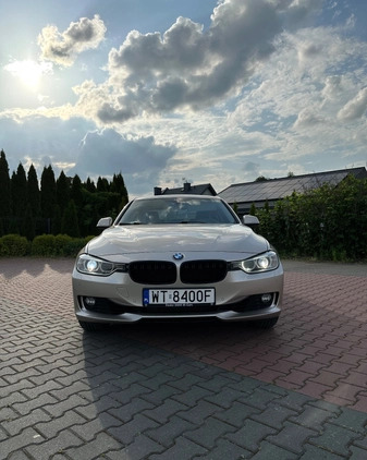 BMW Seria 3 cena 51000 przebieg: 259000, rok produkcji 2015 z Warszawa małe 121